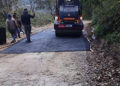 Kela farm road blacktopping in full swing