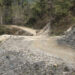 Damzhagsa farm road difficult in summer