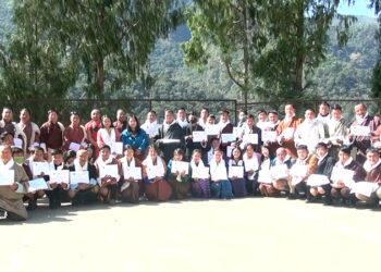 Promoting life skills through short-term training- Trongsa