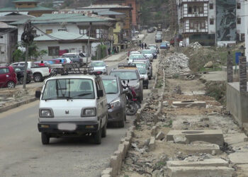 Sluggish town development works in Khuruthang disappoint residents