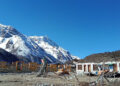Mendrelthang extended classroom in need of maintenance in Lunana