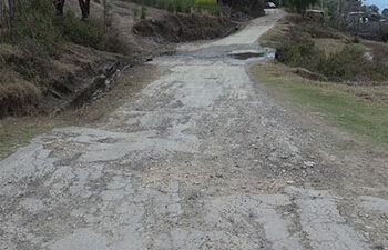 Radhi GC road in need of maintenance