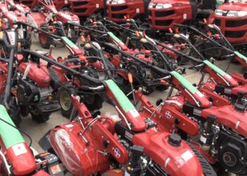 JICA hands over farm machinery worth Nu 300 M to MoAF