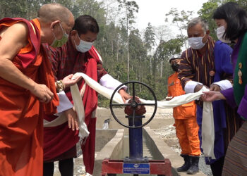 Samtse complete its first De-Suung National Service Water Project