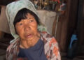 Disabled elderly woman struggling to make ends meet