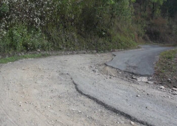 Tsirang Toed’s GC road in desperate need of repair