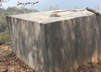 Water supply at halt with no pipeline for distribution in Pema Gatshel