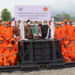 Inauguration of De-suung National Service at Gyalsung Infra Projects