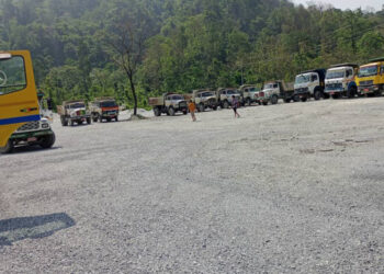 Truckers in Pugli stop working demanding SMCL to revise the transportation rate- Samtse