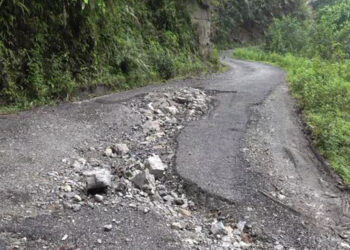 Norgaygang GC road in dire need of maintenance