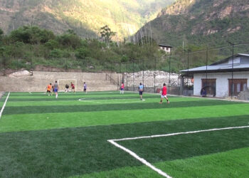 First-ever futsal turf ground in Trashi Yangtse uplifts mood of sports enthusiasts