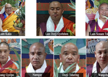 Dorji Lopon appoints seven Lams and Lopons