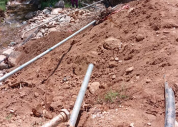 Drying water sources and damaged pipelines cause drinking water shortage in Upper Debsi, Thimphu