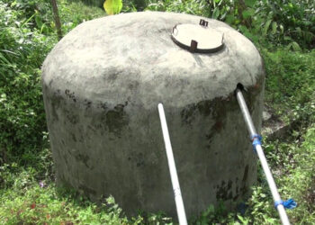 Leaking water reservoir worries residents, Kilkhorthang in Tsirang