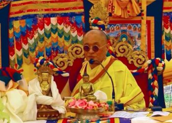 HH Je Khenpo completes conferring Gelongma vows to nuns