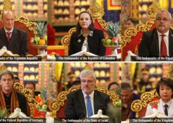 Ambassadors present their credentials to His Majesty The King