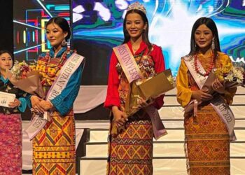 Tashi Choden from Wangdue Phodrang crowned Miss Universe Bhutan 2022