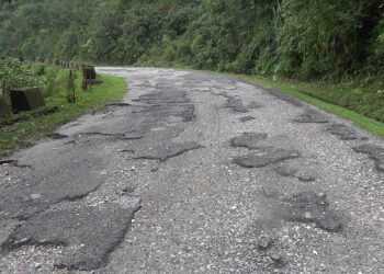 Samtse-Phuentshogling highway needs to be repaired urgently