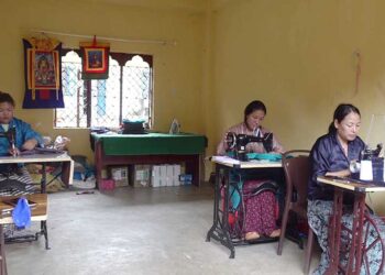 Women’s tailoring group to solve shortage of tailors in Chengmari, Samtse