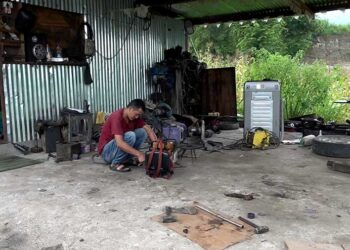 Lone automobile workshop benefitting people in Chhuzom Gewog, Gelephu