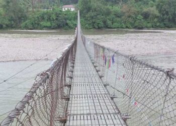 Bailey bridge over Sunkosh within current Five Year Plan