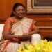 Droupadi Murmu elected as the 15th president of India