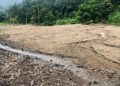 Flash flood damages seven acres of fields in Minjigang in Samdrup Jongkhar