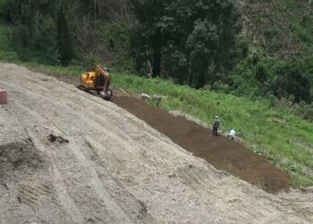 Enhancing agricultural yield through land development programme in Nyingshingborang  
