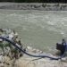 Damaged pipe of a solar water pump delays paddy transplantation in Punakha