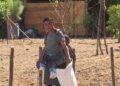 A man completes nationwide cleaning campaign in three months