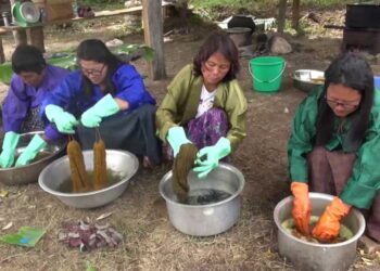 Reviving the culture of natural dyeing