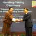 Korea Radio Promotion Association handed about USD 500,000 worth of broadcast equipment to BBS