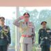 Lieutenant General Batoo Tshering in India