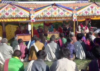 Her Majesty the Queen Mother Dorji Wangmo Wangchuck inaugurates houses for low-income people