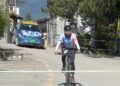 An environmentalist’s month-long cycling campaign ends