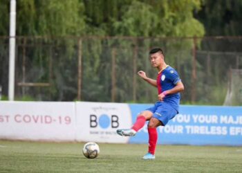 A footballer living his dream