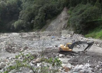 Gasa hotspring to be restored by June next year