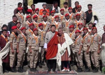 24 scouts complete the 38-day-long Trans Bhutan Trail