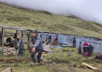 Layaps preparing for the 5th Royal Highland Festival