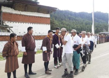 Adventurous and an enriching experience, share 24 scouts hiking the Trans Bhutan Trail