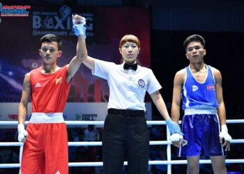 Tenzin Drugyel reaches quarterfinals at the ongoing Asian Elite Boxing Championship