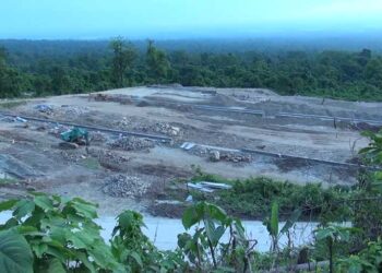 Ongoing dry port construction in Nganglam expected to bring economic growth