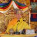 HH the Je Khenpo administers Guru Thethreng Rig-Nga Wang and Guru Tshengye Wang in Punakha