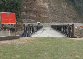 Lumang Residents in Trashigang rejoice over new bailey bridge that will ease lives