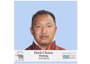 Bhutan Tendrel Party declares its candidate for Panbang constituency in Zhemgang
