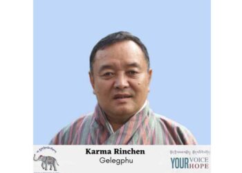 Bhutan Tendrel Party declares candidate for Gelephu constituency