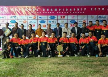 Team Singye wins men’s National Cricket Championship