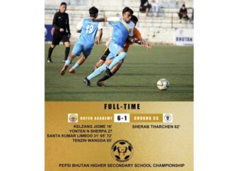 Finals of first-ever Bhutan Higher Secondary School National Championship begins