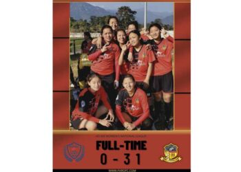 Paro Women’s FC scores astonishing number of goals in a single match