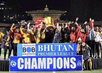 Paro FC win BoB Bhutan Premier League 2022